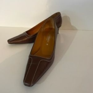 Bruno Magli Genuine Leather Heels made in Italy
